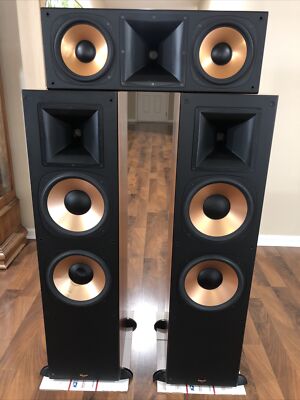 Klipsch RF-7 Speakers & Klipsch RC7 Center Speaker  ( Cherry )