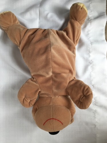 Fisher Price Happy Plush Bear Light Brown GUC