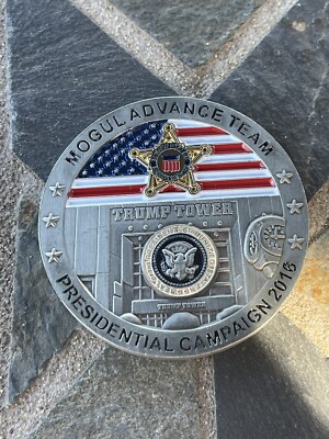 USSS Secret Service Mogul Advance Team New York Field Office Challenge Coin