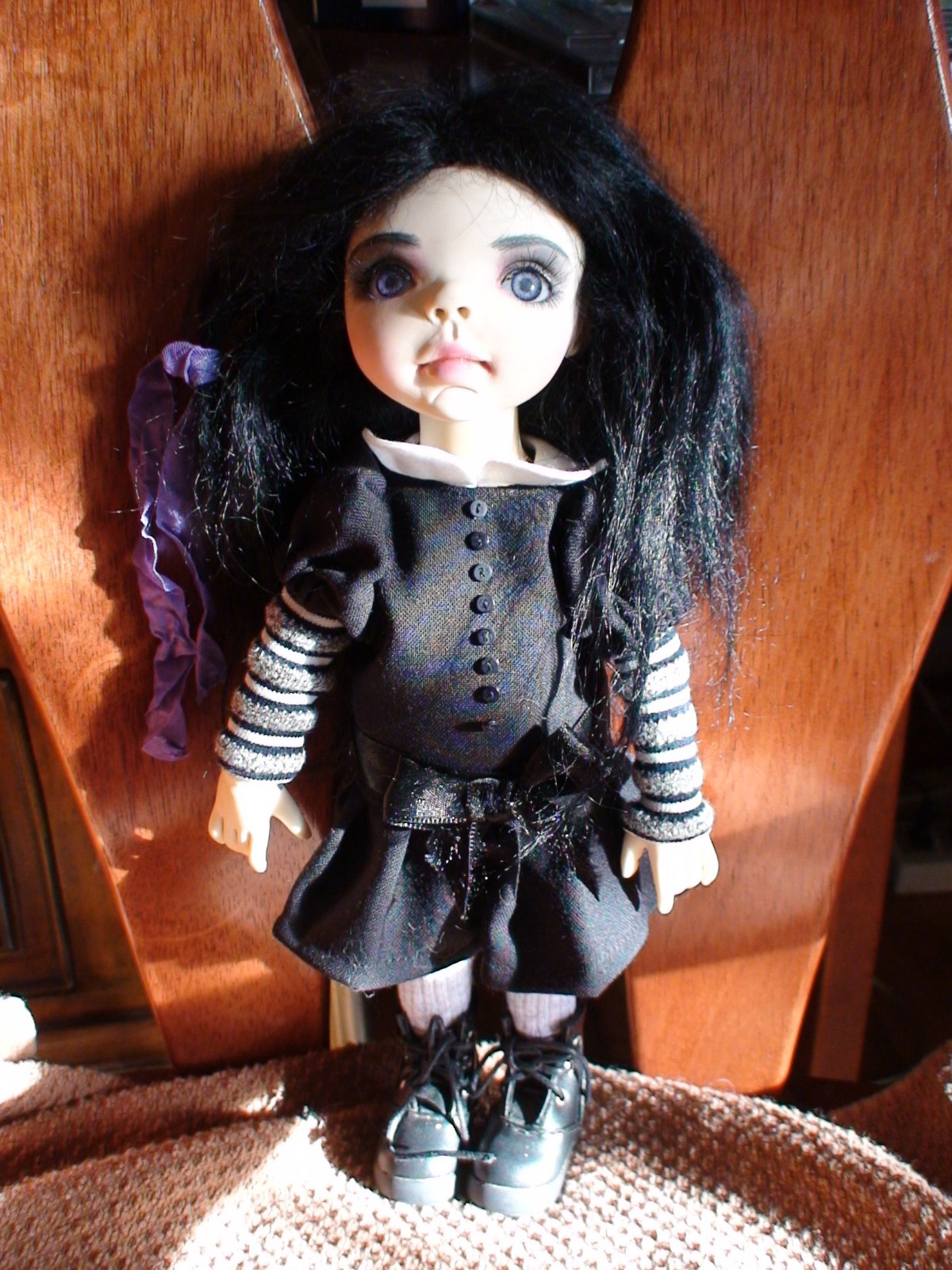 Kim Lasher BJD YOSD  VIOLET 11 Inches RARE!