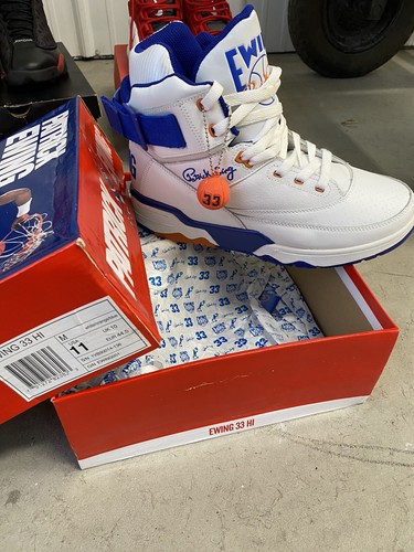 PATRICK EWING ATHLETICS 33 HI White/Blue/Orange