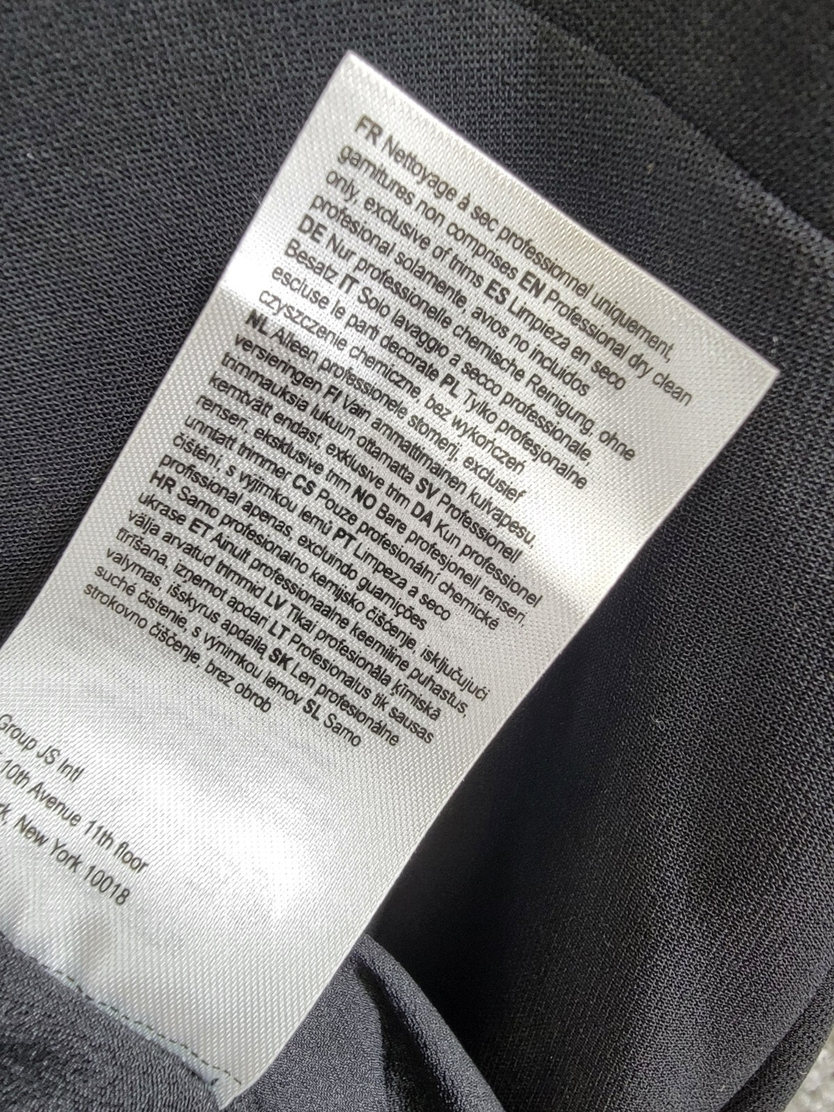 HALSTON Sybil Crepe Gown Women's 10 Black Solid One Shoulder Back Zip Closure - Picture 13 of 15