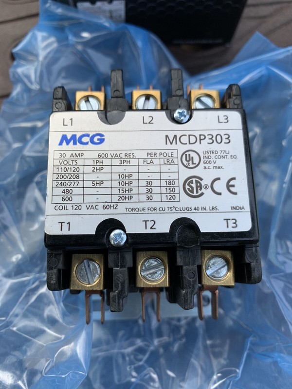 Mcg Contactors Surplus Industrial Equipment