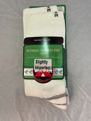 Wigwam IRONMAN Thunder Pro Crew Socks Large