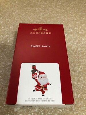 2021 HALLMARK SWEET SANTA KEEPSAKE ORNAMENT