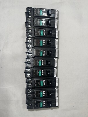 BRP115AF 10 PCS 15 AMP 1 POLE ARC FAULT PLUG ON NEUTRAL CIRCUIT BREAKERS