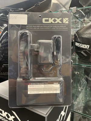 CKX 6000 mAh Battery Pack For Heated Shield And Goggles (w/charger)