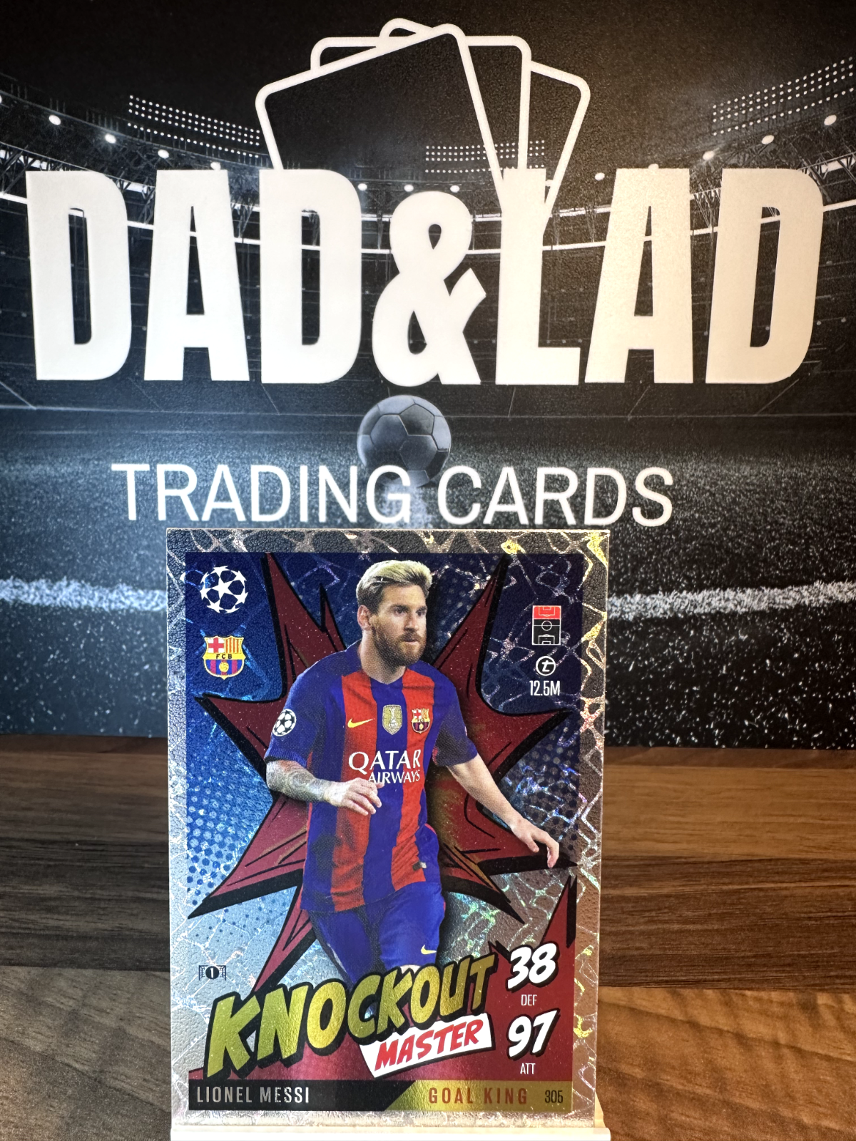 Topps Match Attax Extra 24/25 Lionel Messi Knockout Master 305 | eBay