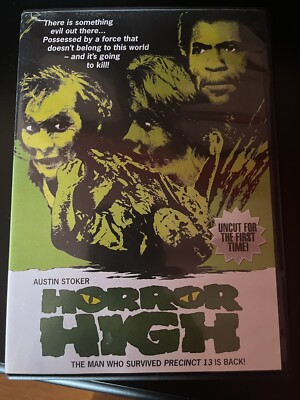 Horror High 1974 Code Red Uncut DVD Slasher