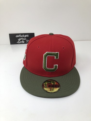 ウェア NEW ERA CLEVELAND INDIANS 59FIFTY 7 1/2 New Era 7 1/2 Cleveland Indians Chief Wahoo 1995 World