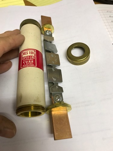 Bussman Buss RES-100 SuperLag RENEWABLE FUSE 61-100 600