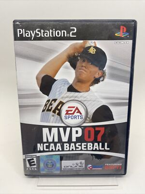 MVP 07 NCAA Baseball (Sony PlayStation 2, 2007) Manual Included Tested Working