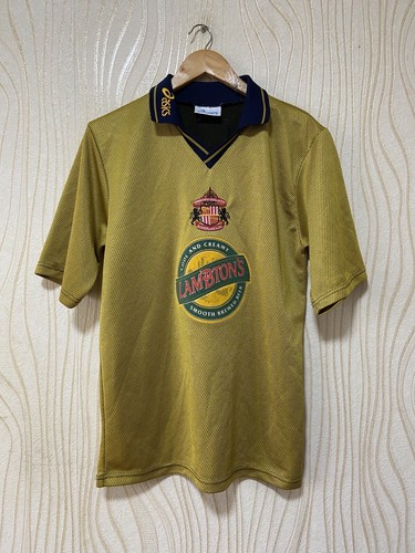 SUNDERLAND 1997 1999 AWAY FOOTBALL SHIRT SOCCER JERSEY ASICS
