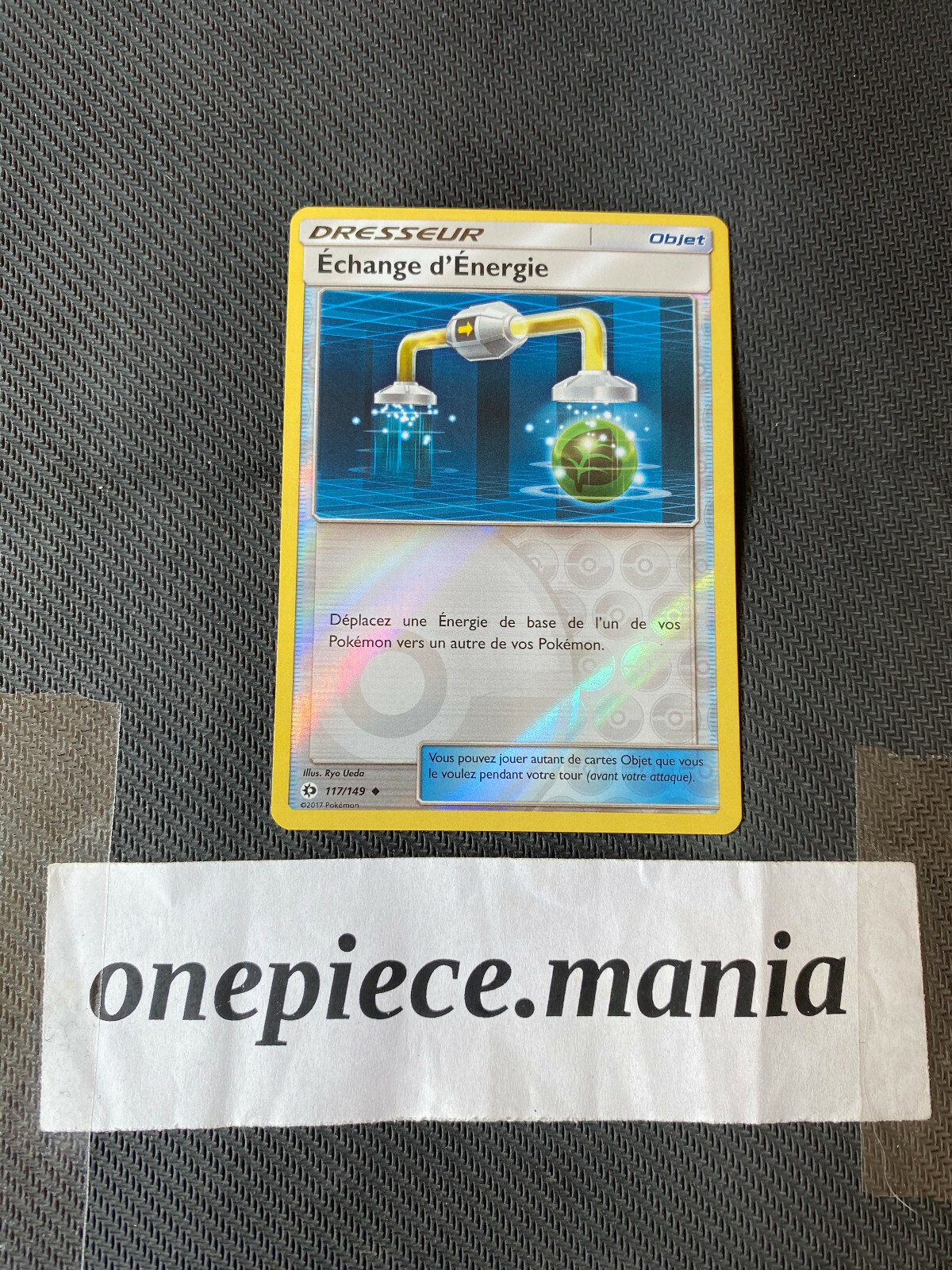 Pokémon Energy Exchange Card 117/149 Reverse SL1 Sun And