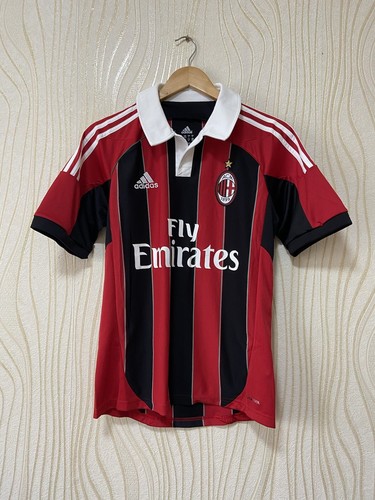 ウェア 00s adidas AC Milan soccer shirt kit y2k MILAN 2000 2001 2002 HOME FOOTBALL SHIRT SOCCER JERSEY