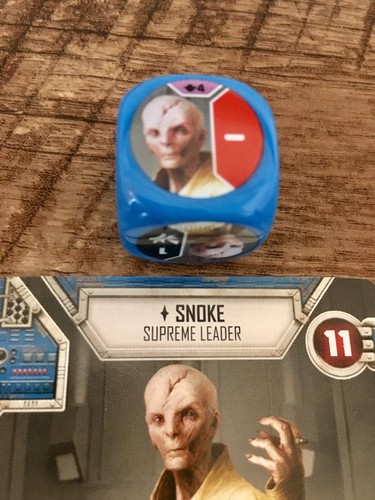 Star Wars Destiny Way of the Force Snoke #4 Legendary Card NM