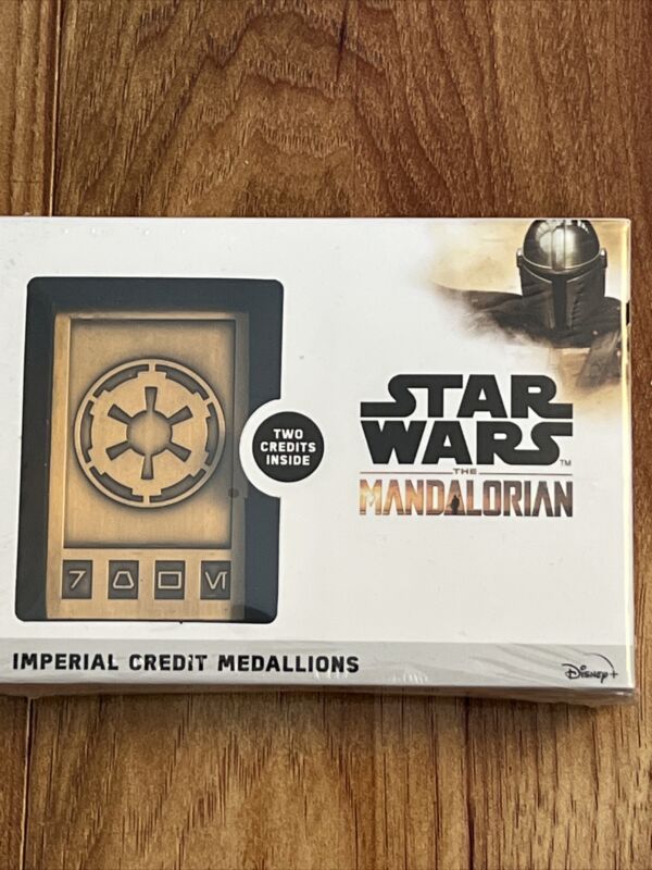 Star Wars Mandalorian Imperial Credit Medallions - Licensed Limited Release NEW