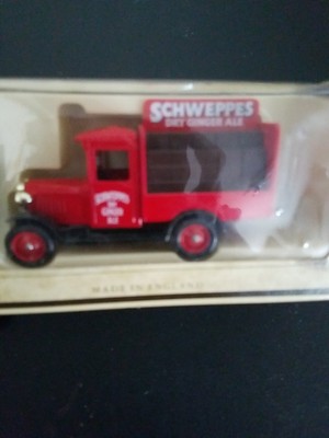 LLEDO 1/64 Diecast 1934 Chevrolet Bottle Truck schweppes ginger ale New NIB LP26
