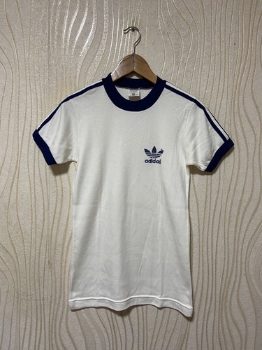 【希少レア】70s 80s Old Adidas Soccer Shirt Vinyl 1970's 80's Football Shirt Soccer Numbers Heat Print