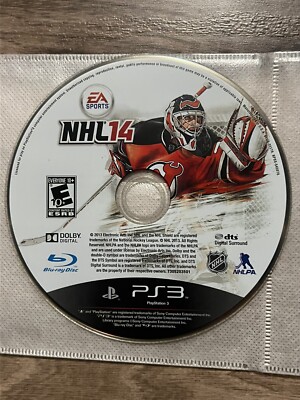 NHL 14 (Sony PlayStation 3, 2013) DISC ONLY