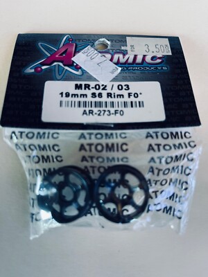 ATOMIC AR-273-F0  19 mm S6   Rim F0 *  MR-02/03