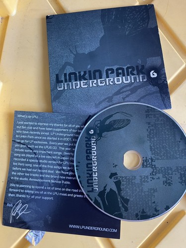 Linkin Park - Underground 6 LPU CD (Machine Shop, 2001) | eBay
