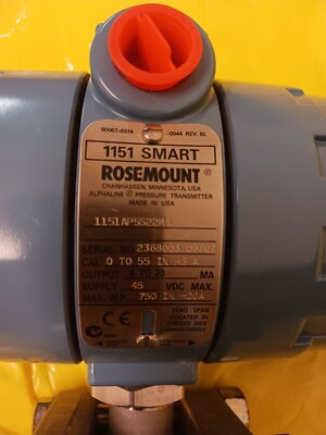 Rosemount 1151 Alphaline Pressure Transmitters