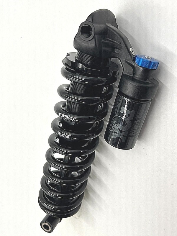 NEW FOX VAN RC PERFORMANCE COIL Trunnion 225 75mm 500/450lbs SCOTT