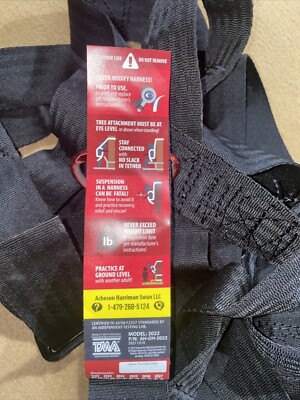 Acheson Harriman Swan Full Body Harness up to 300 Lbs