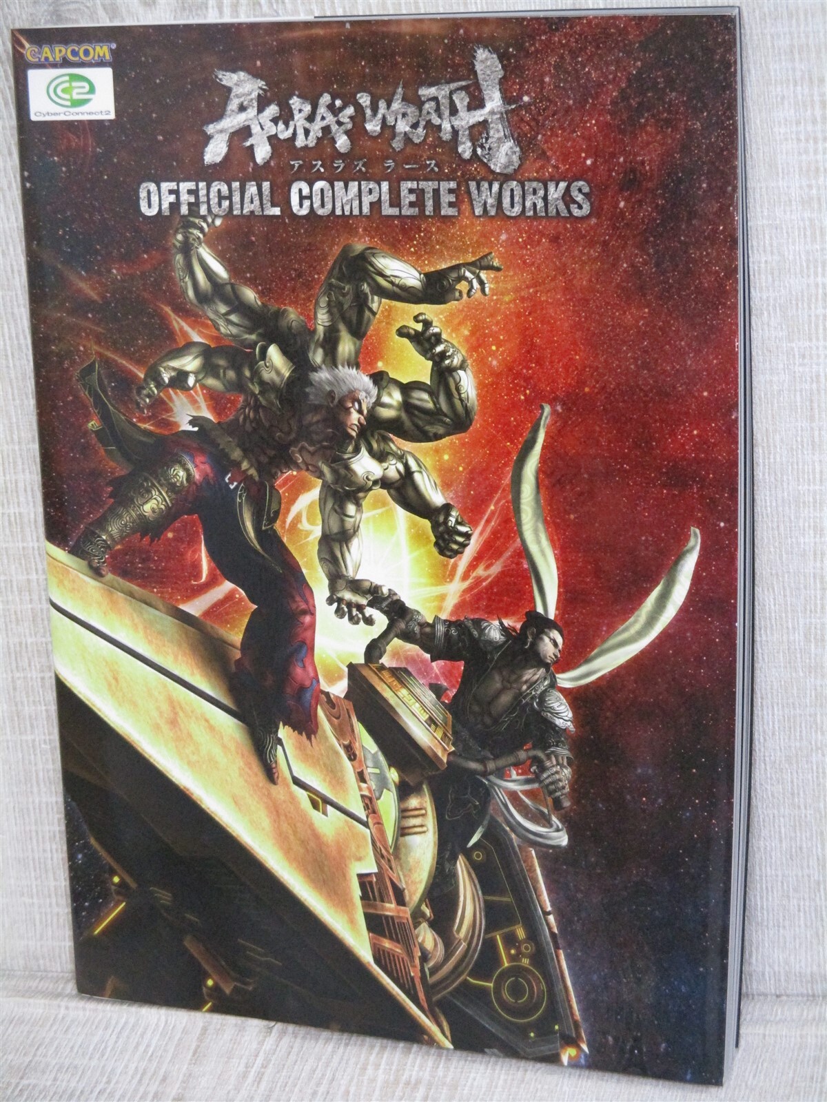 ASURA'S WRATH Official Complete Works PS3 Xbox360 Art Fan ASURA'S WRATH Official Complete Works PS3 Xbox360 Art Fan