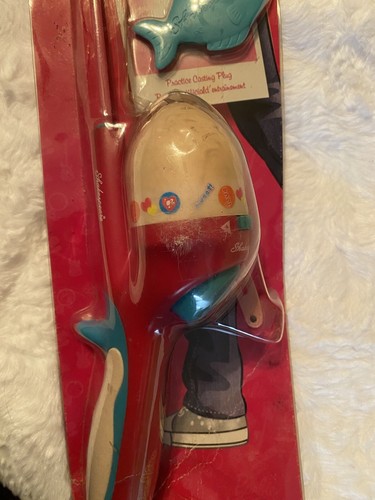 VTG Shakespeare Barbie Beginner's Casting Rod & Reel Children's Fishing Kit