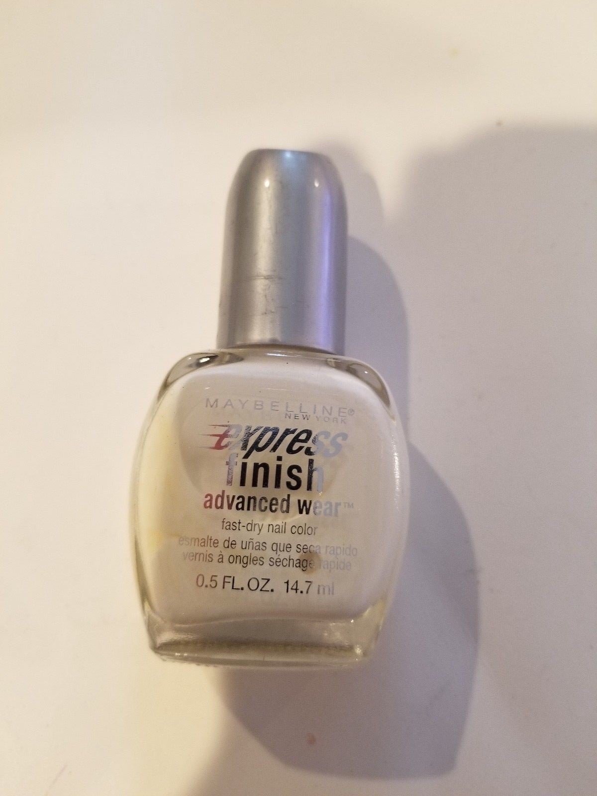 2 Maybelline express finish nail color french tip white 20 0.5 ounces.
