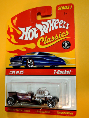 Hot Wheels Classics Series 1 -  T-Bucket  #24 - New  