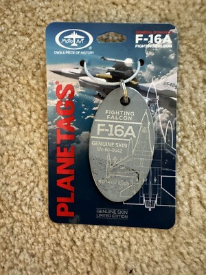 MotoArt Planetags General Dynamics F-16 Fighting Falcon #144 of 2500