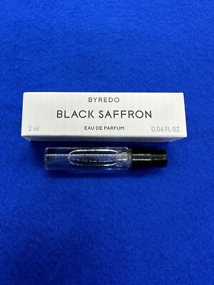 Byredo Black Saffron Eau de Parfum Factory Travel Spray sample 2ml
