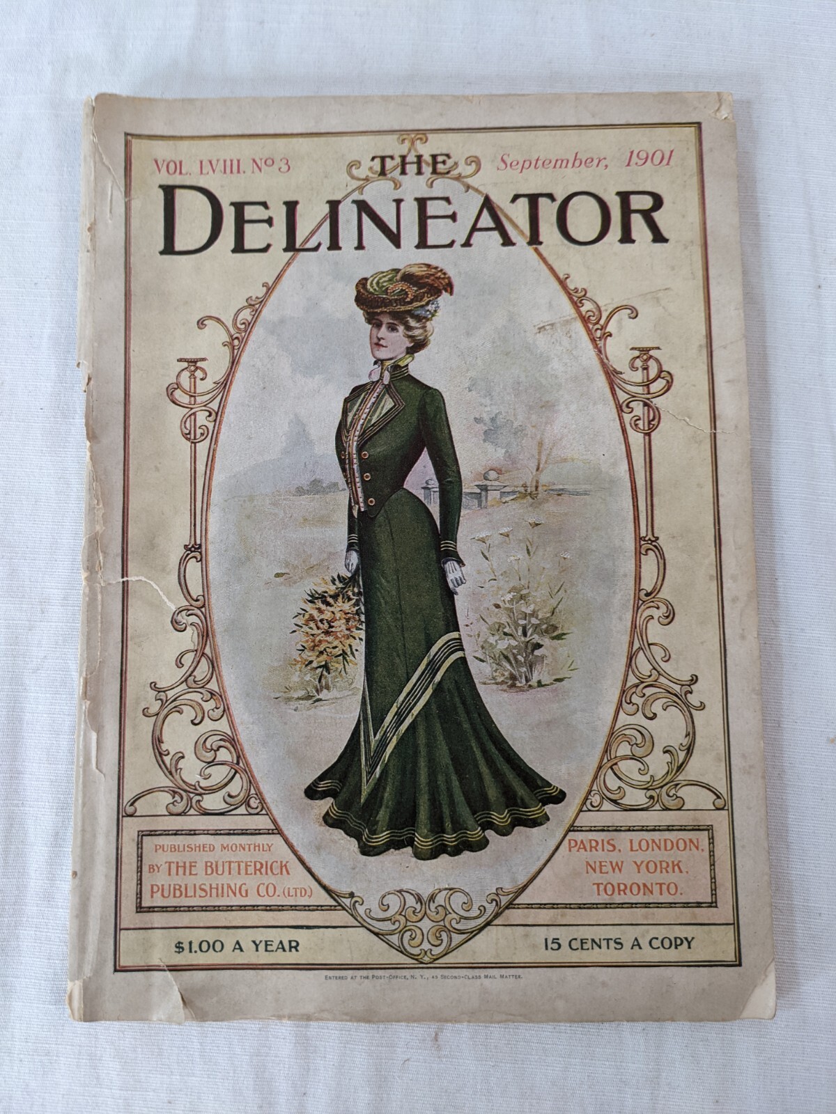 Vintage Delineator Fashion Magazine, September 1901