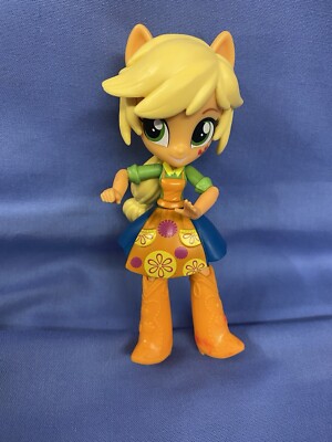 My Little Pony Equestria Girls Minis Applejack Mall Fruit Smoothies Shop Figure
