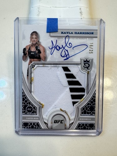 2024 Topps Royalty UFC #RRA-KHN Kayla Harrison Rookie Relic