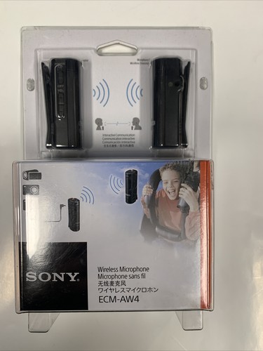 SONY ECM-AW4 C Bluetooth Wireless Microphone and Receiver