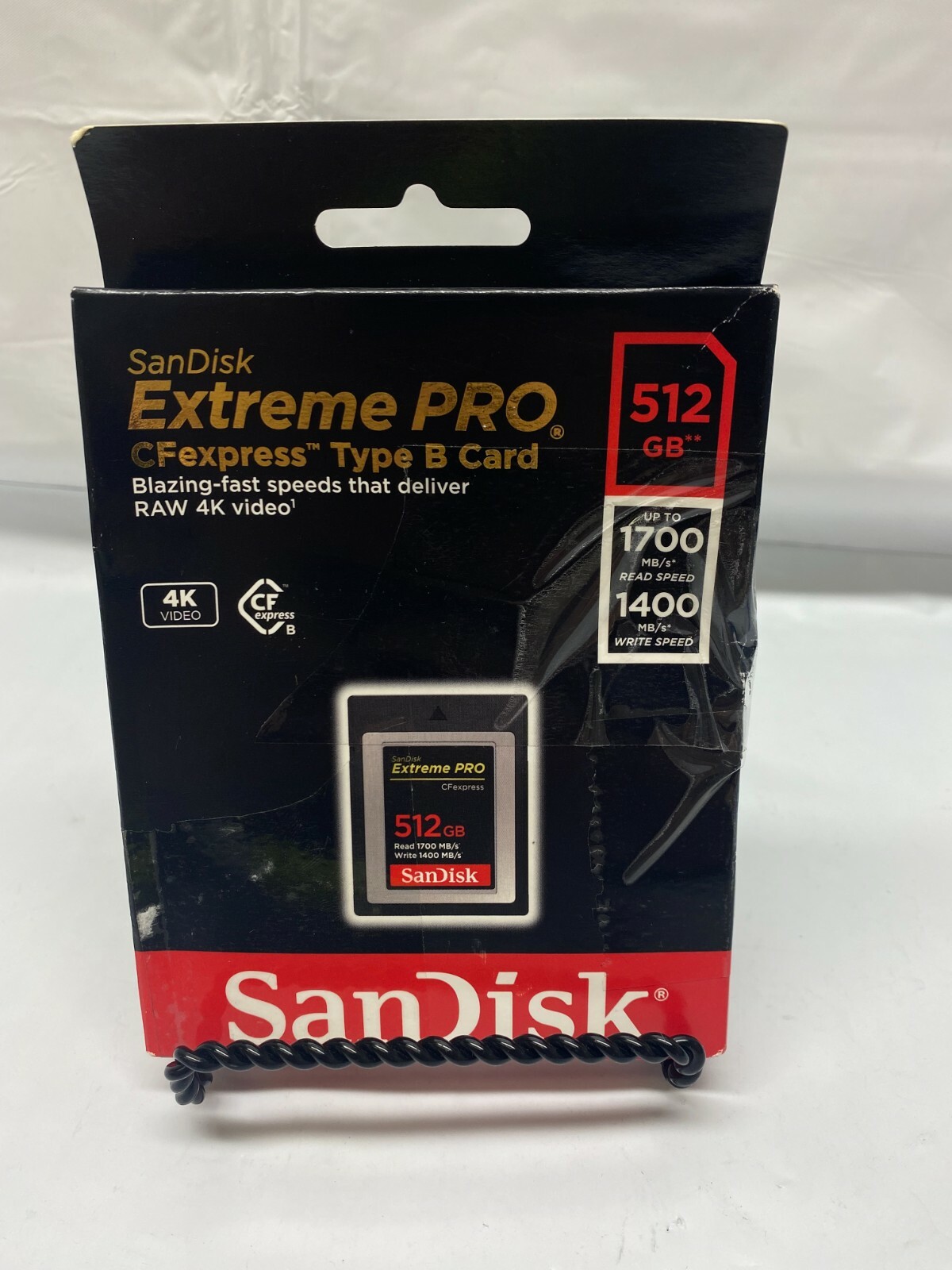 SanDisk エクストリーム プロ CFexpress TypeB 512GB SanDisk 512GB Extreme PRO CFexpress Card Type B SDCFE-512G