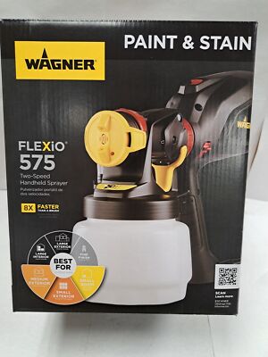 Wagner Spray Tech 2419305 Flexio 575  Hand-Held 2 Speed Paint and Stain Sprayer