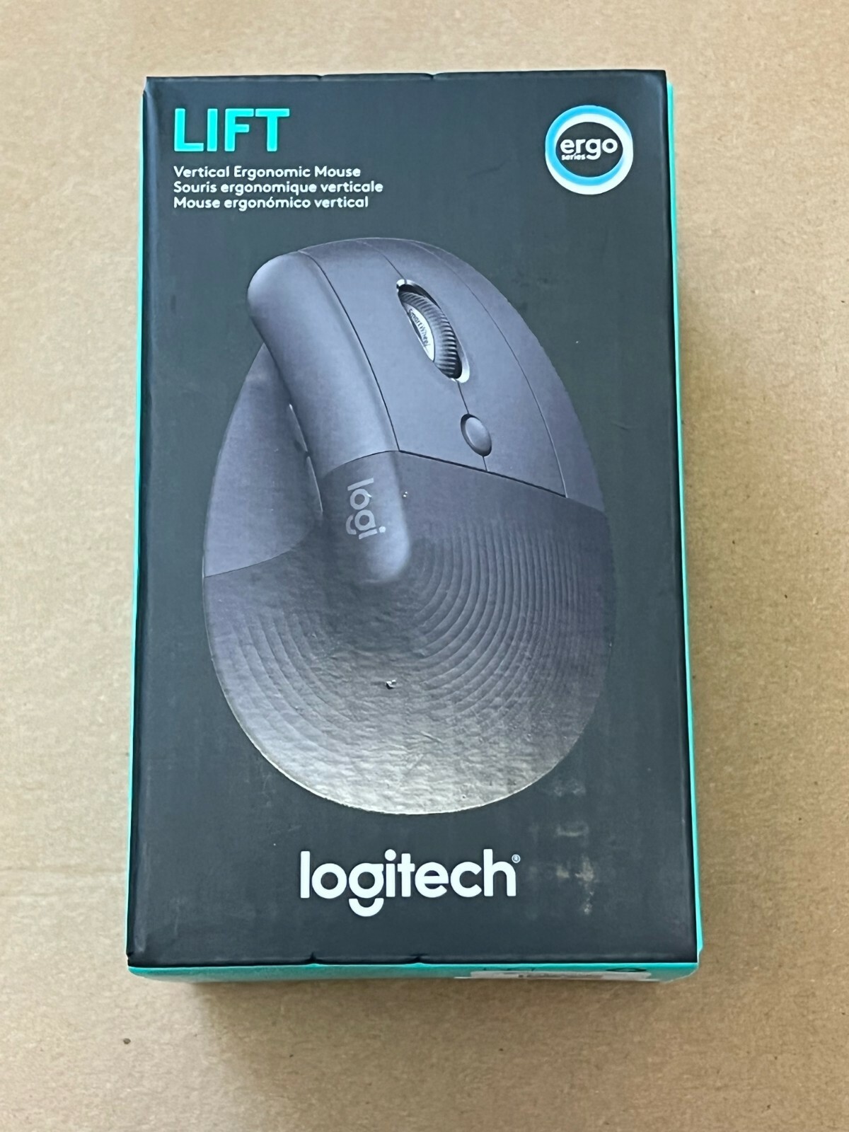 NEW LOGITECH LIFT VERTICAL ERGONOMIC MOUSE COLOR GRAPHITE