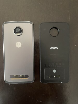 Motorola Moto Z2 Play W/ Power Pack Mod 32GB Lunar Gray (UNLOCKED)
