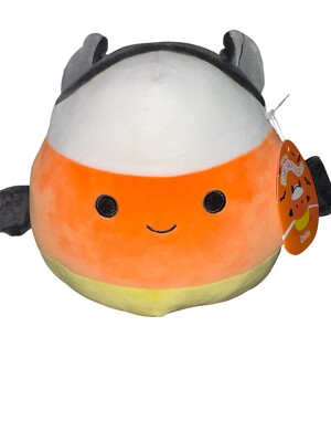 Halloween Squishmallow Kellytoy Candy Corn  Delie  10  Stuffed Animal Toy 2022