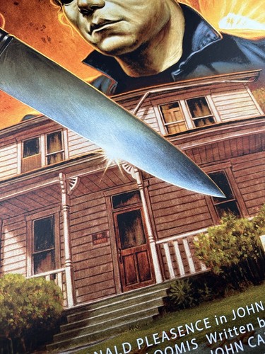 “Halloween” Art Screen Print Movie Poster By Jason Edmiston XX/540 H45 Signed