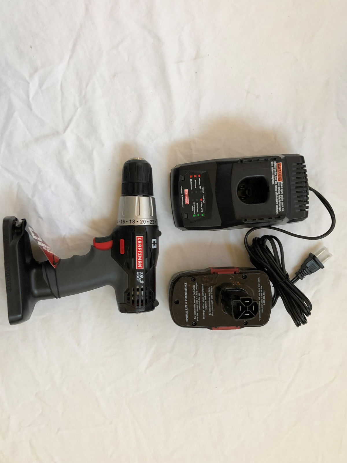 Craftsman C3 19.2-Volt 3/8-in. Drill/Driver Kit #17191