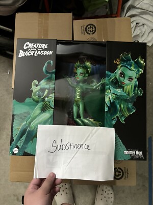 Monster High Skullector Series Creature From The Black Lagoon Doll SHIPS ASAP