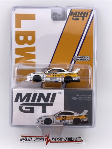 ミニカー MINI GT LB-Super Silhouette Silvia S14 MINI GT 1/64 - NISSAN Silvia S15 LB-Super Silhouette - 2023