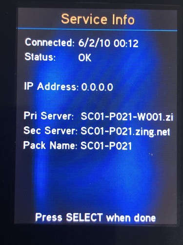 Sirius Stiletto SL 100 Portable Satellite Radio Lifetime Subscription (new Batt)