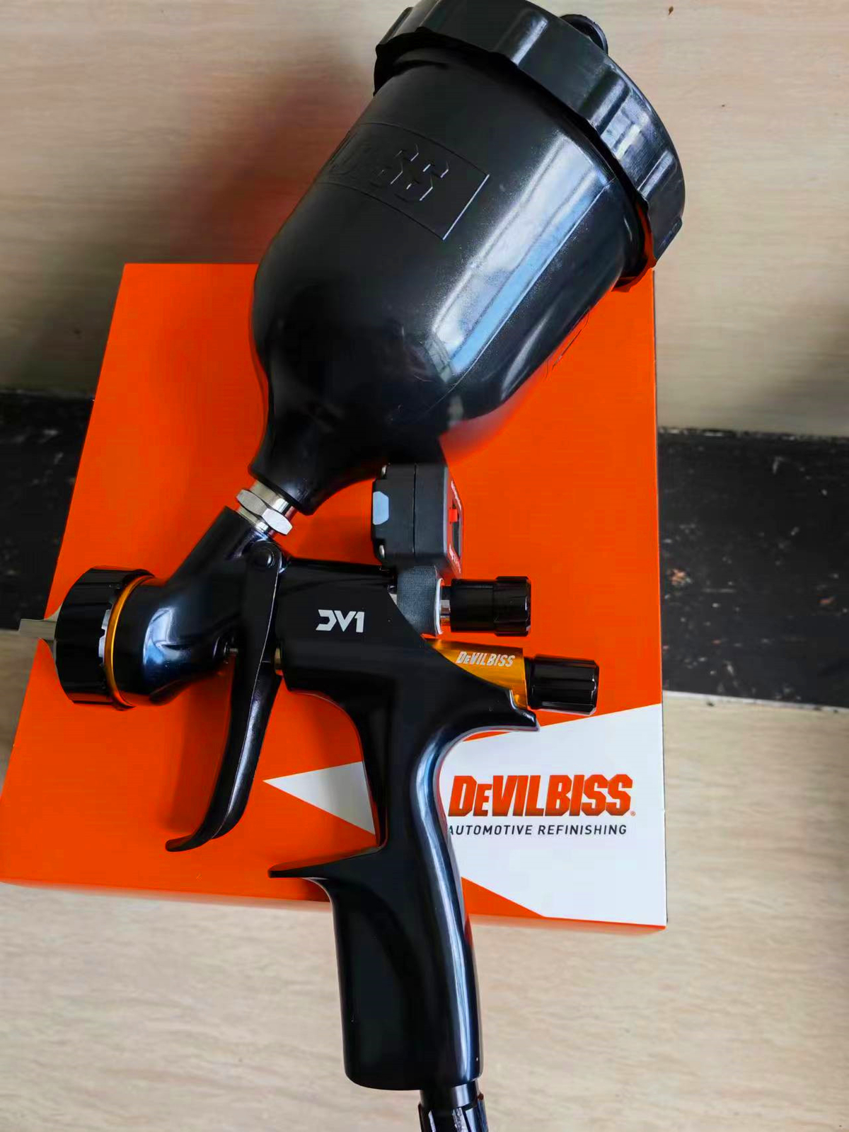 DevilbissDV1704521 Clearcoat Gun Digital Gauge Replaces 704520 New Model